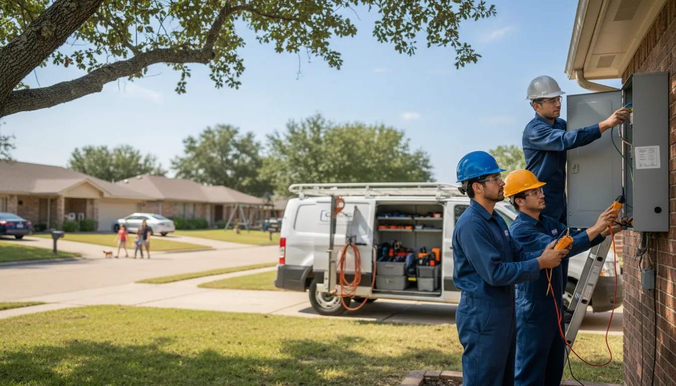 Certified electrician providing emergency electrical services in Donalds, SC